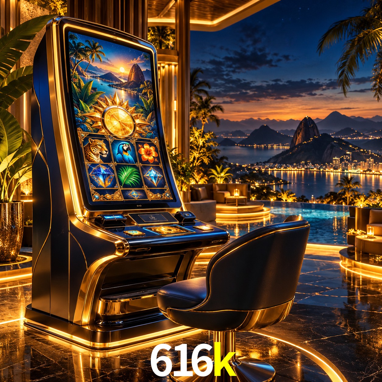616k Cassino - 80+ Mesas ao Vivo