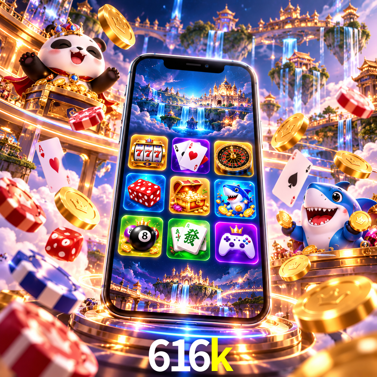 Provedores de Jogos 616k
